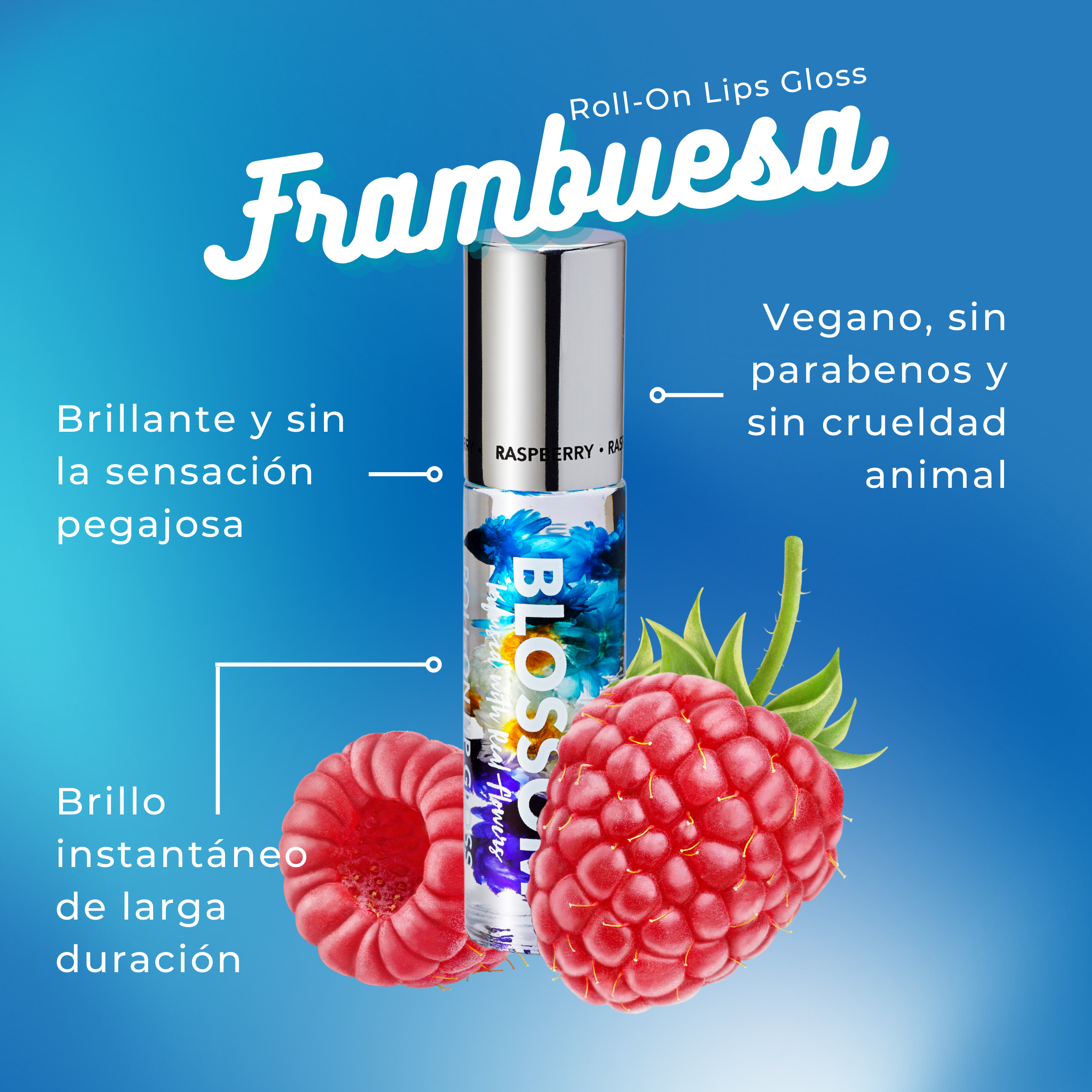 Roll-on Lip Gloss Fruta de la Pasion