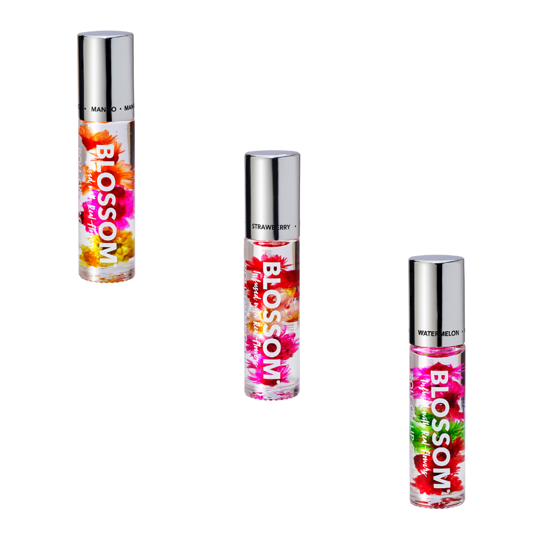 Kit de Roll-on Lip Gloss 3 piezas