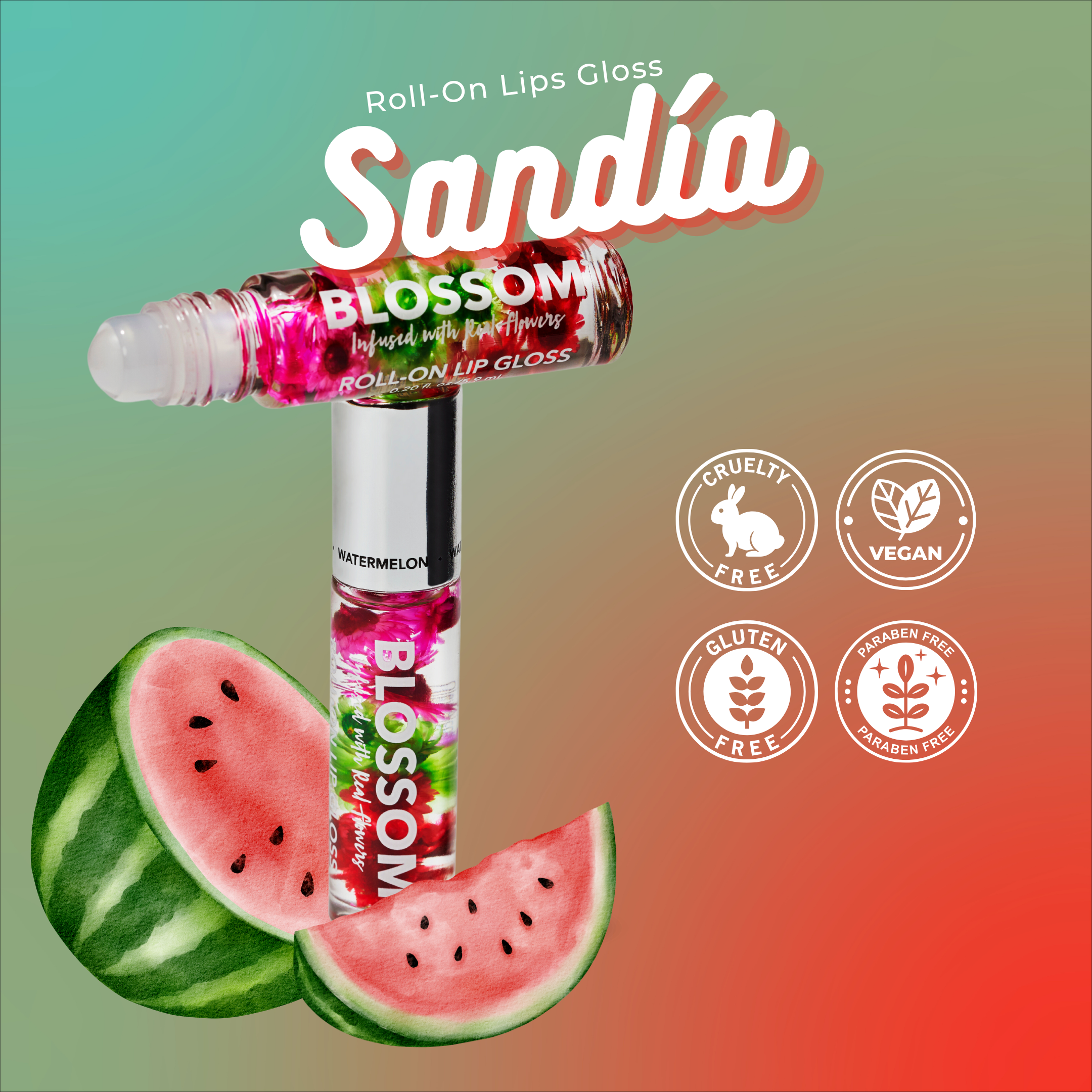 Roll-on Lip Gloss Fruta de la Pasion